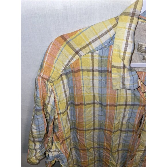 Tommy Bahama Men’s Camp Shirt Size XL Multicolor Striped Silk Island Cruise - Picture 5 of 12